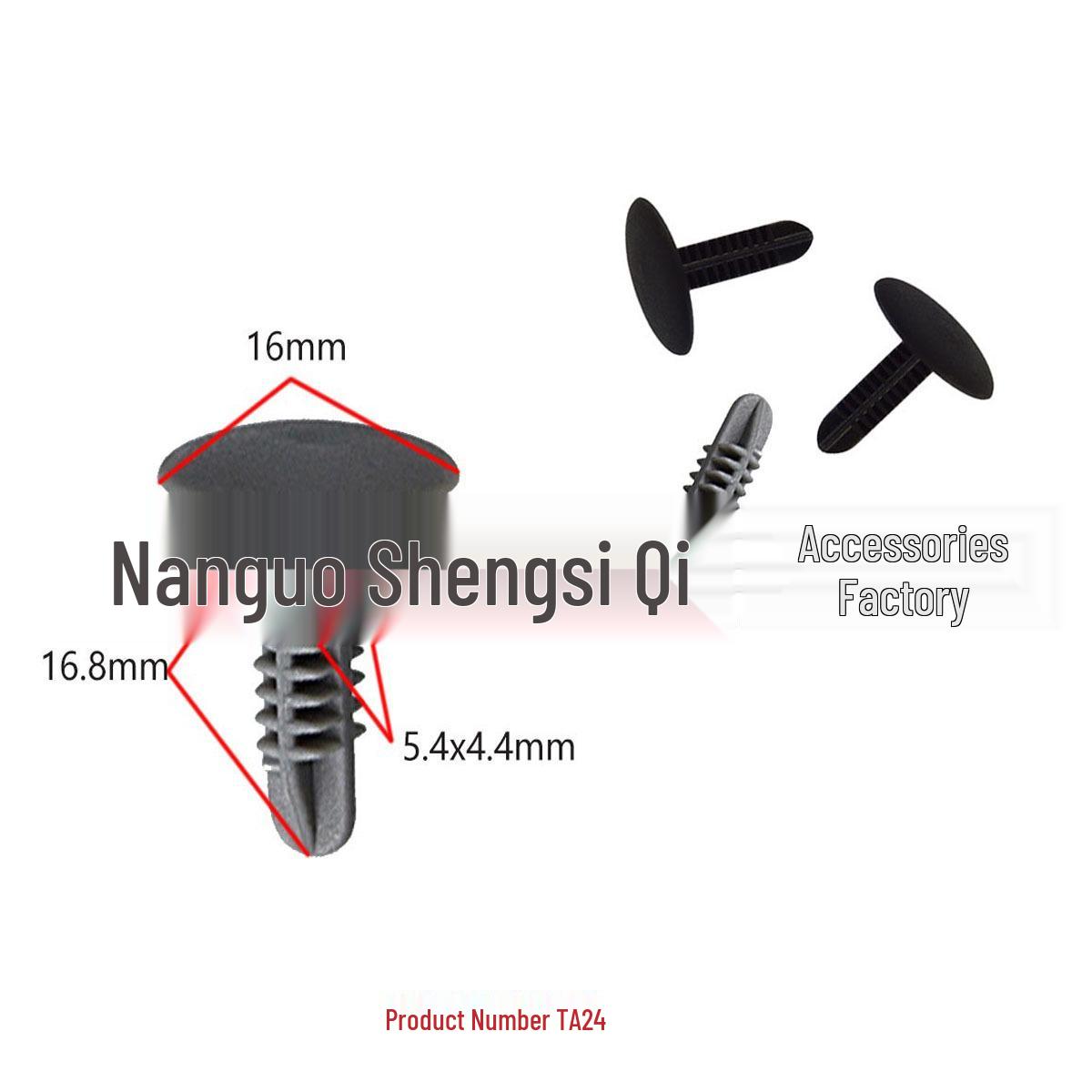 

Universal GM Car Headliner Trim Panel Buckle and Rivet Clip Set 10000 Pack