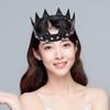 Women crown Tiara Retro Style Black Headpiece for Costume Accessories Prom