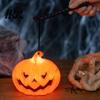 Halloween Pumpkin Lantern Lantern, Spooky Handheld Light Up Decorative Lamp for Party Favors, Outdoor Indoor Decor Reusable