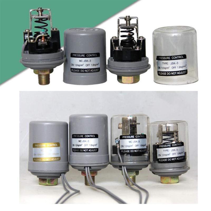 Booster Water Pump Pressure Switch Self-priming Pumps Controller 110v/230v Electric Control Switch Automatic Start Stop
