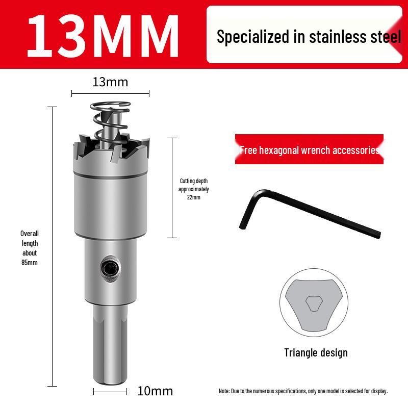 Stainless Steel Alloy Hole Saw Drilling Bit for Metal Sheets