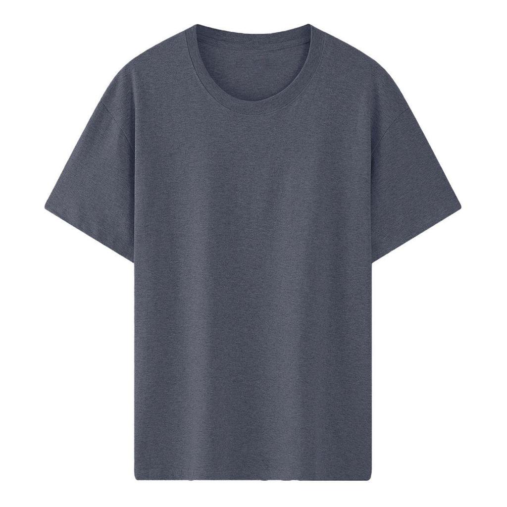 Custom Embroidered Cotton T-Shirt with Logo for Work or Promotional Use