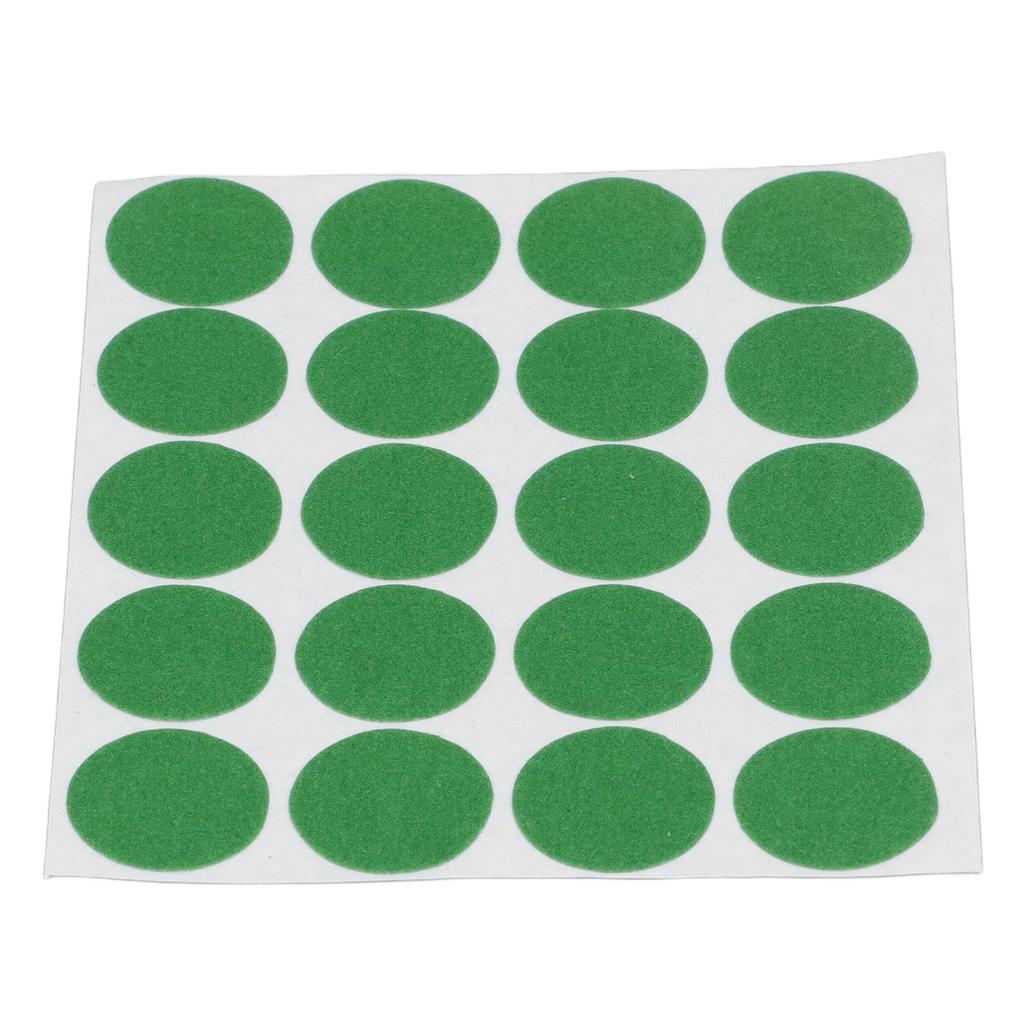Billiard Patch Sticker 1 Sheet of 20pcs Fade Proof Strong Adhesion Pool Cloth Repair Sticker Patch f