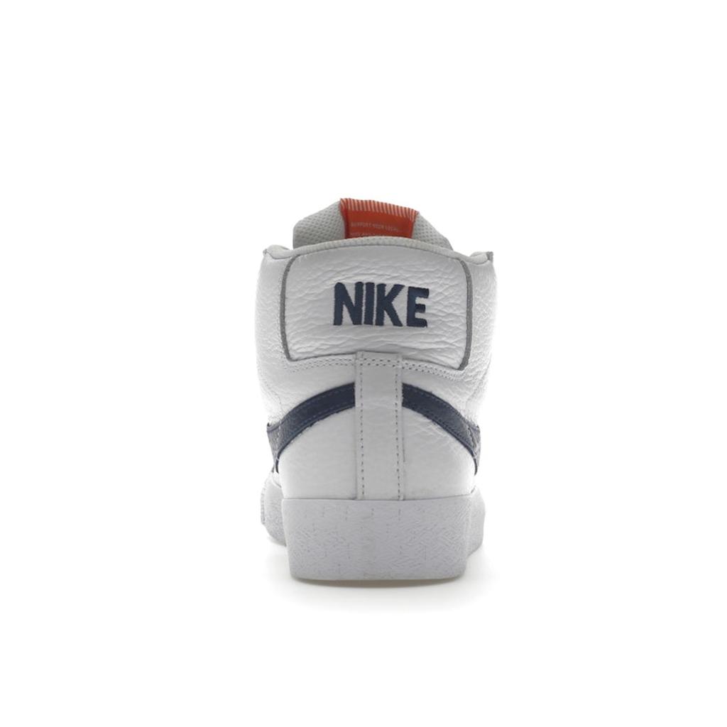 Nike Zoom Blazer Mid ISO SB Orange Label - White Navy Men Sneakers Safety-Orange DC4472-100