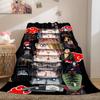 Japanese anime cartoon NARUTO famous Uzumaki Naruto blanket soft home furnishing nap decoration four seasons warm Sherpa blanket B12