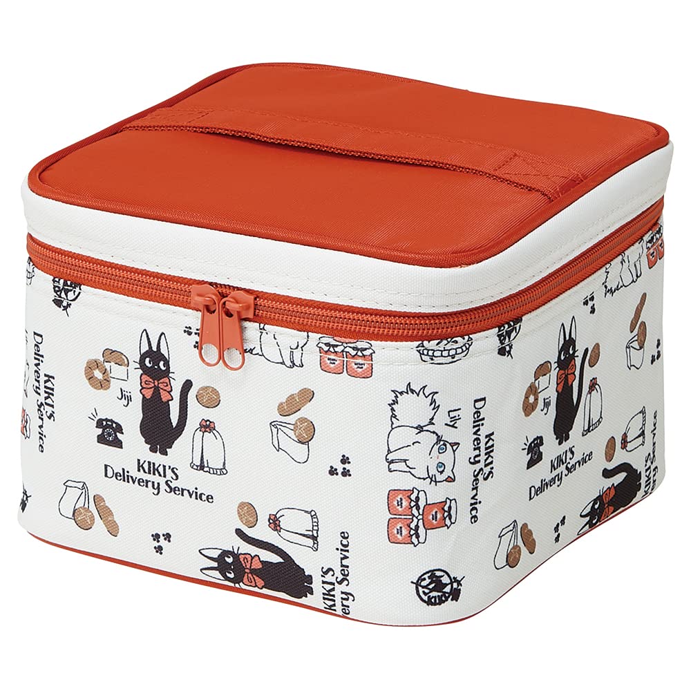 Skater Outdoor Lunch Box with Cooler Bag and Ice Packs, Kiki's Delivery Service 23, Studio Ghibli, Made in Japan, 2240ml, KCPC2-A