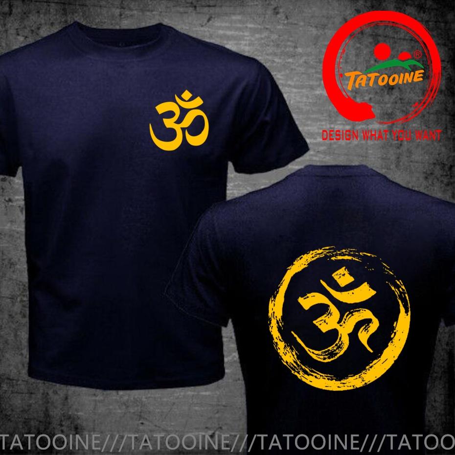 Funny Design Om Distressed Spiritual Shirt Unisex Fashion Trendy Casual Clothing Stylish Tops Tee Shirt Leisure Tshirt Unisexs Tshir