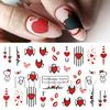 Nail Art Stickers Ins Valentine's Day Romantic Bear Love Letter Love Tree Watermark Sticker