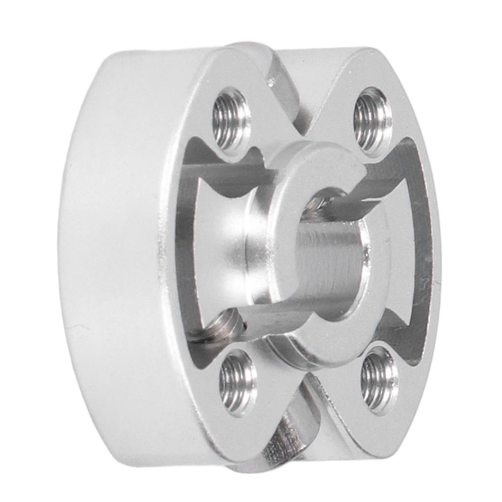 Clamping Collar Aluminum Alloy Round Universal Hole High Speed Shaft Clamp 8mm Center Holes