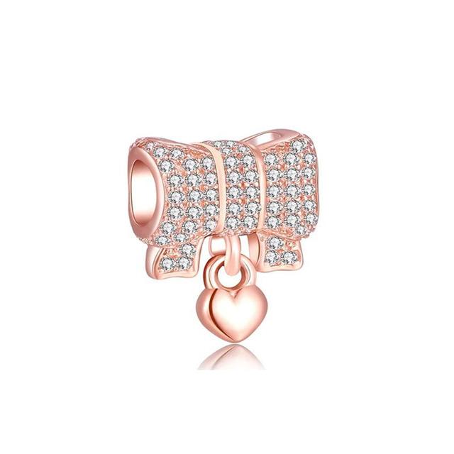 New Jewelry Accessories Gold Clip Safety Chain Dog Pendant Diy Bead Fit Original Fashion Charms 925 Sterling Silver Bracelet