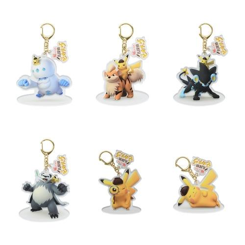 [Pokemon] Pokemon Center Detective Pikachu Returns Acrylic Keychain Collection
