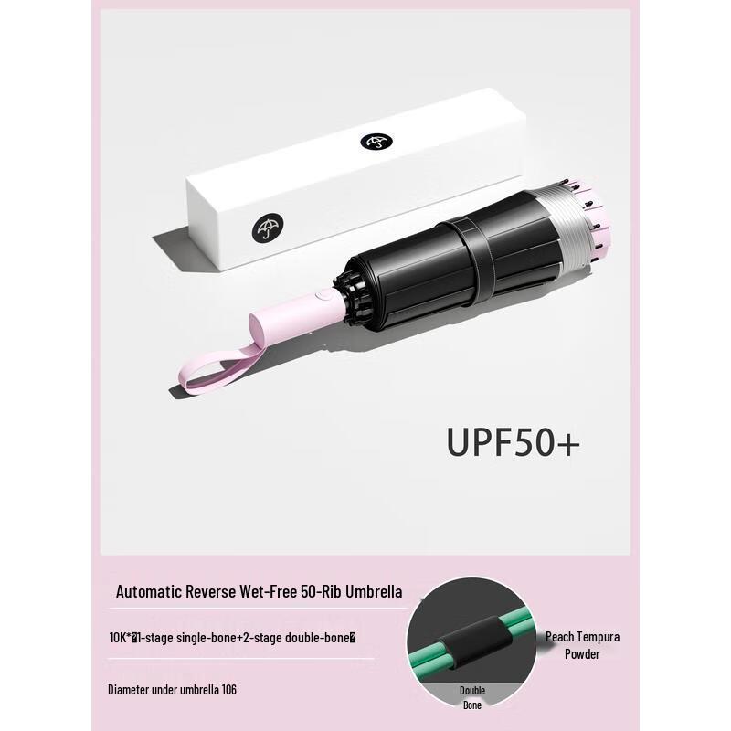 HANDUNYOU Automatic UV Protection Travel Umbrella