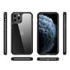 For iPhone 11 Pro Case Anti-Scratch TPU+PC Clear Back Shell