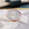 Small Fragrance Style Ladies Silicone Watch With Quartz Movement For Casual Girls