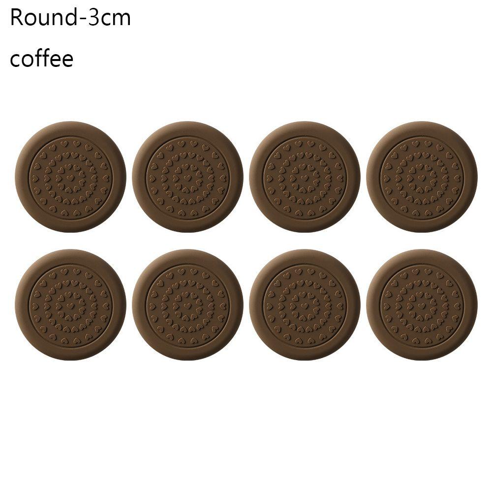 8PCS Mute Self-Adhesive Table Leg Caps Furniture Leg Pad Sofa Chair Feet Cover Floor Protector
