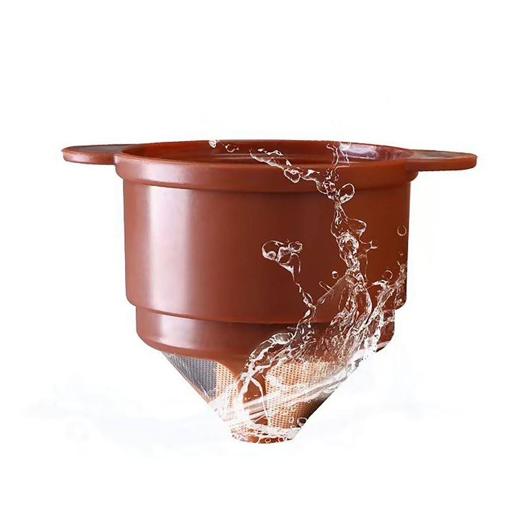 Portable Hand Brewed Coffee Filter Double Layer Stainless Steel Filter Drip Filter Cup Free Filter Paper Coffee Filter Cup