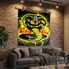 Cobra Movies Of The Fighters Printed Tapestry, Wall Hanging,Livingroom, Dormitory, Large Wall Decor, Fabric Decor Fan Birthday Gifts