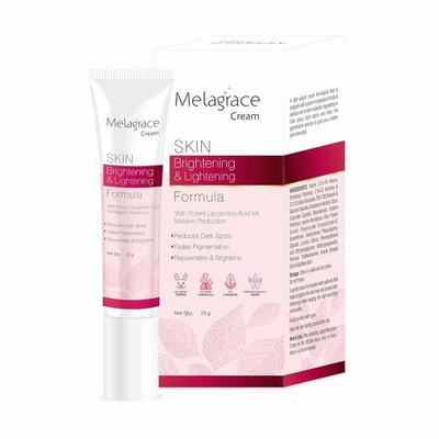 Leeford Melagrace Skin Brightening Gesichtscreme für Frauen und Männer, je 15 g (2er-Pack)- Korrektur- und Reparaturcreme für Pigmentflecken und dunkle Flecken