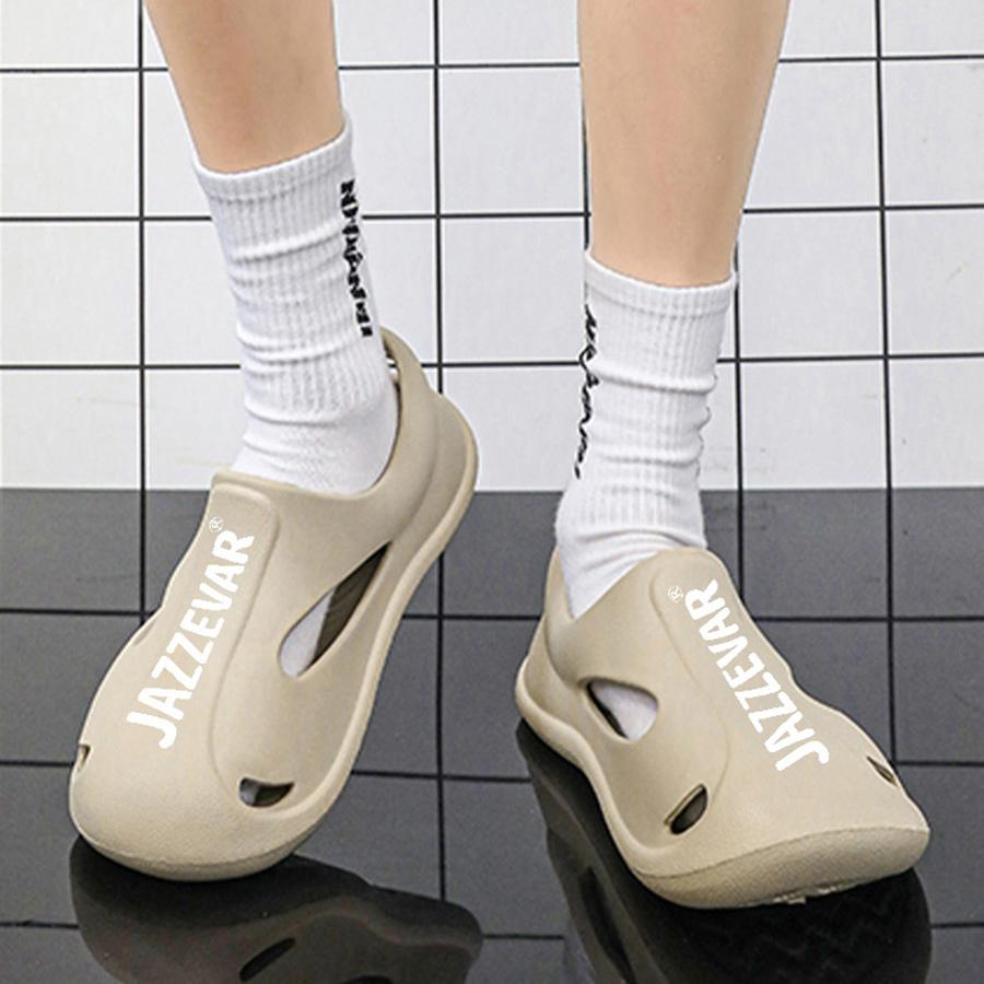 Fashionable Men's and Women's Summer Sabots, Non-slip Beach Breathable Unisex Sandals, Garden Bath Slippers