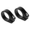 2Pcs 35MM Aluminum Alloy Mountain Bike Seat Tube Clip Road Bike Seatpost Clamp