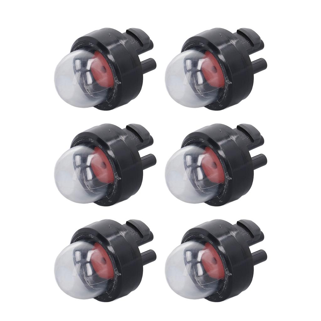 6PCS Primer Bulbs for 2 Stroke Small Engine Electric Saw Carburetor Bulb Replacement for P136 PP136E PP330