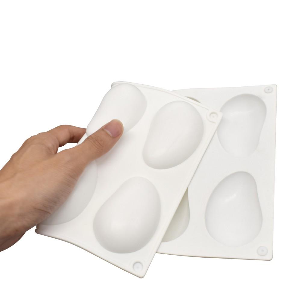 10 Holes 3D Mango Silicone Mold Diy Craft Soap Candle Mold Mousse Cake Ice Mold Cake Decoration Tool Baking Accessories
