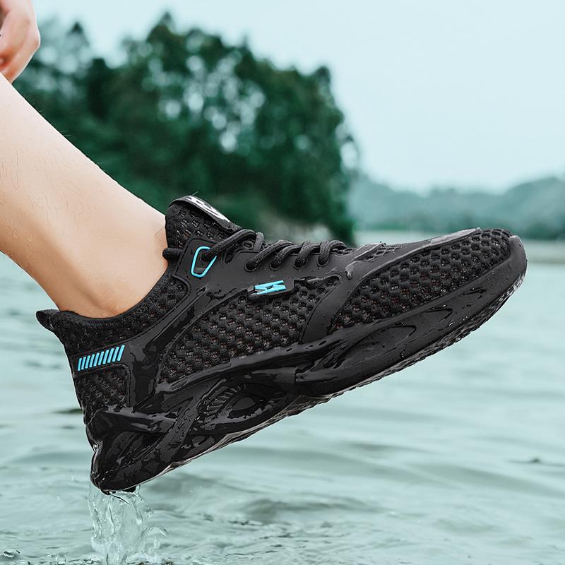 Fashion CYYTL Mesh Sneakers Breathable Summer Shoes For Men Casual Outdoor Running Tennis Luxury Platform Sports Hiking Designer Loafers