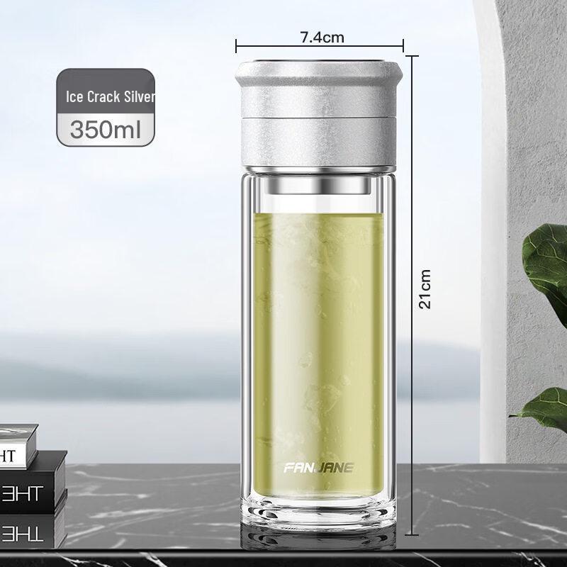 Portable Tea Infuser Glass Bottle