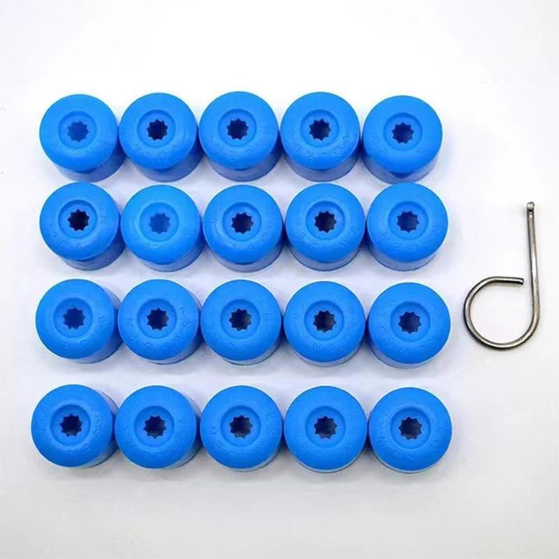 Tapa decorativa para tornillos de neumáticos de automóvil de 17 mm, 19 mm y 21 mm: cubierta protectora para cubo de rueda