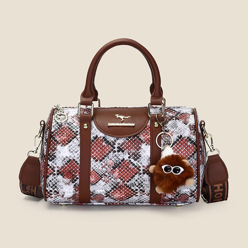 2025 Women s Large Capacity Versatile Shoulder & Crossbody Handbag 28*14*17 cm красный