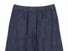 Summer European & American Style Denim Shirt with Decoration & Wide Leg Pants