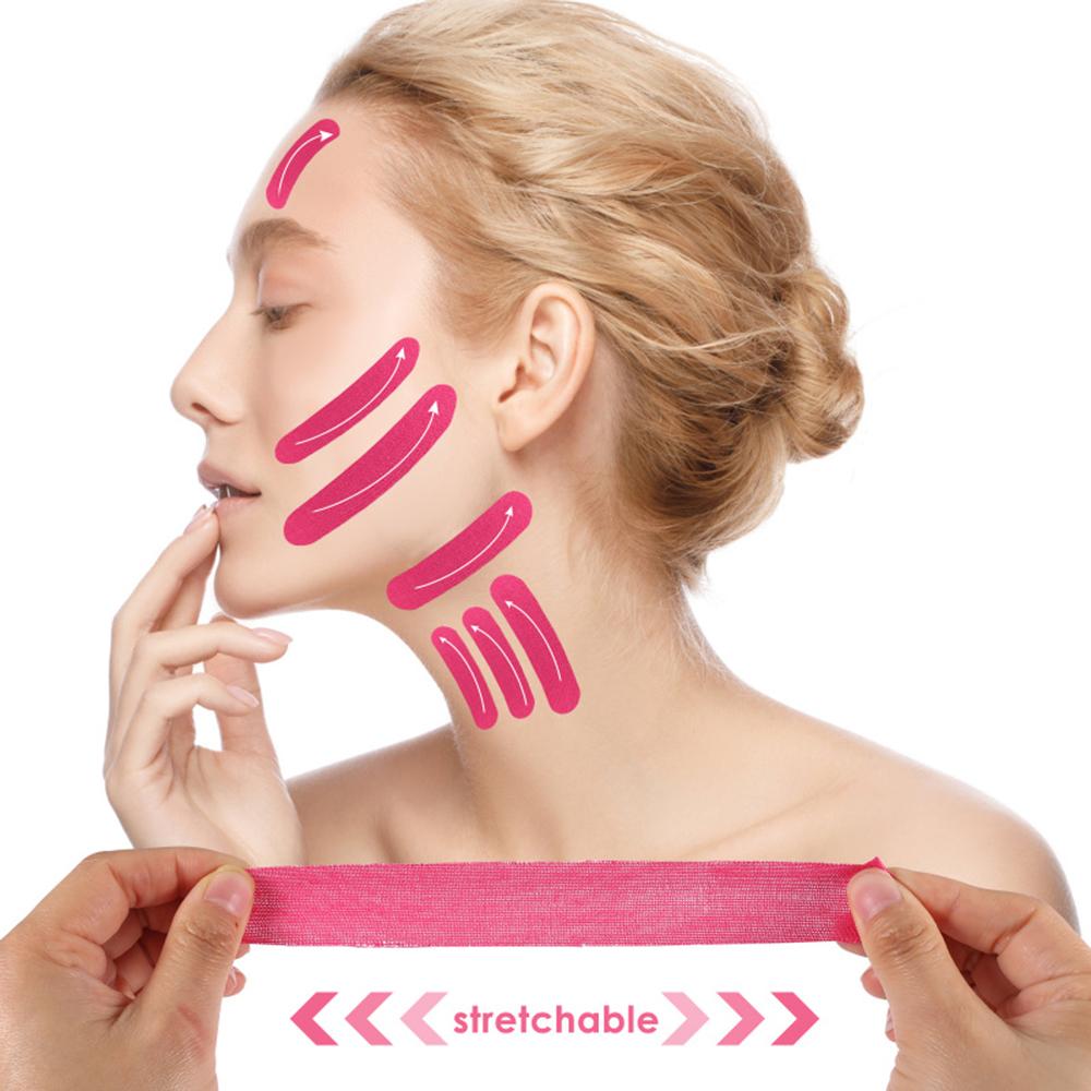 V Line Neck Eyes Lifting Wrinkle Remover Sticker Tape for Face Tape Facial Skin Suitable for Travel or Home Use