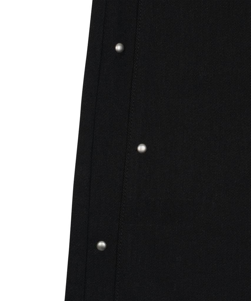 THE COLDEST MOMENT Tcm Flare Snap Pants (Black)