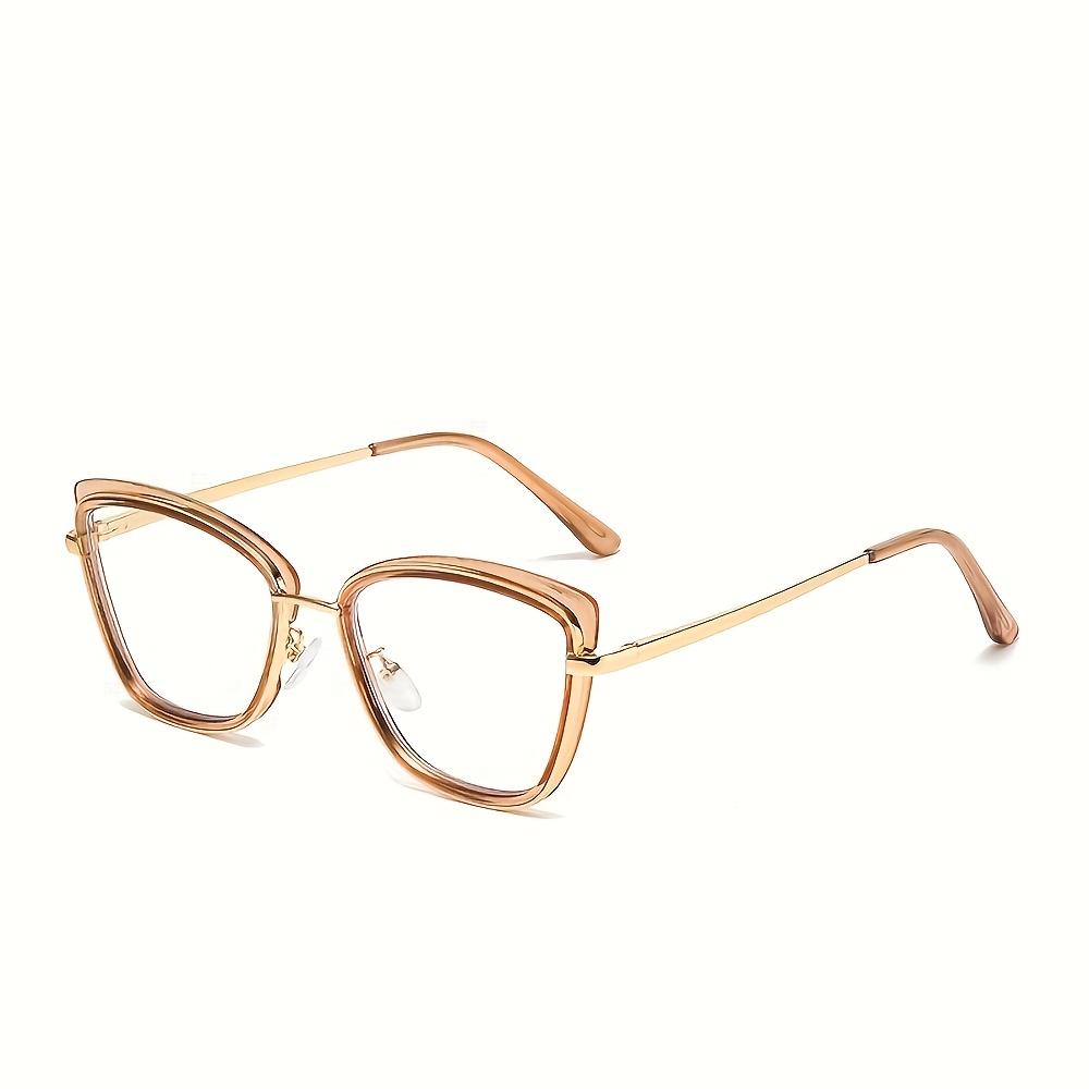 Large Square Single Beam Frame High-End Sunglasses For Men Women Beige Brown Travel Luxury Fashion Sunglasses