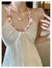 French Halterneck Strappy Summer Dress - Women's Elegant Beach Chiffon Long Dress for Vacation (2026)