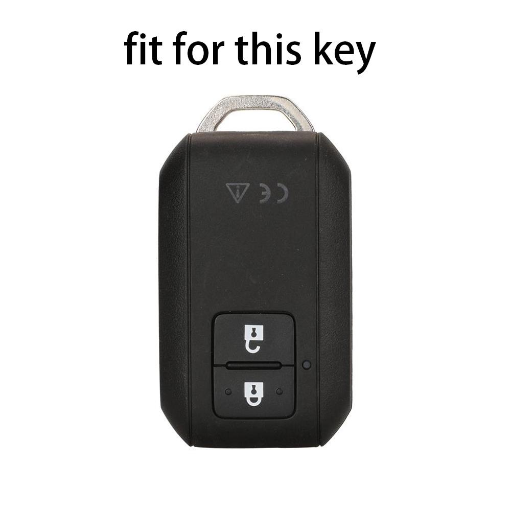 For Suzuki Baleno 2023 Swift Sport XI7 Ertiga 2022 Vitara Ignis 2020 Jimney XL7 Silicone Car Key Caps Case Cover Key Holder