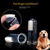 Super Soft Pet Finger Toothbrush Dog Brush Teeth Care Dog Cat Cleaning Supplies
