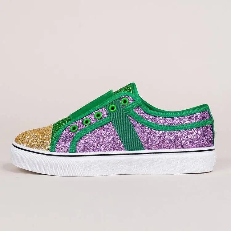 Slip On Canvas Shoes for Women Round Toe Trends 2024 Cheap Designer Luxury Light Woman Footwear Aesthetic Vulcanized Shoe Offer