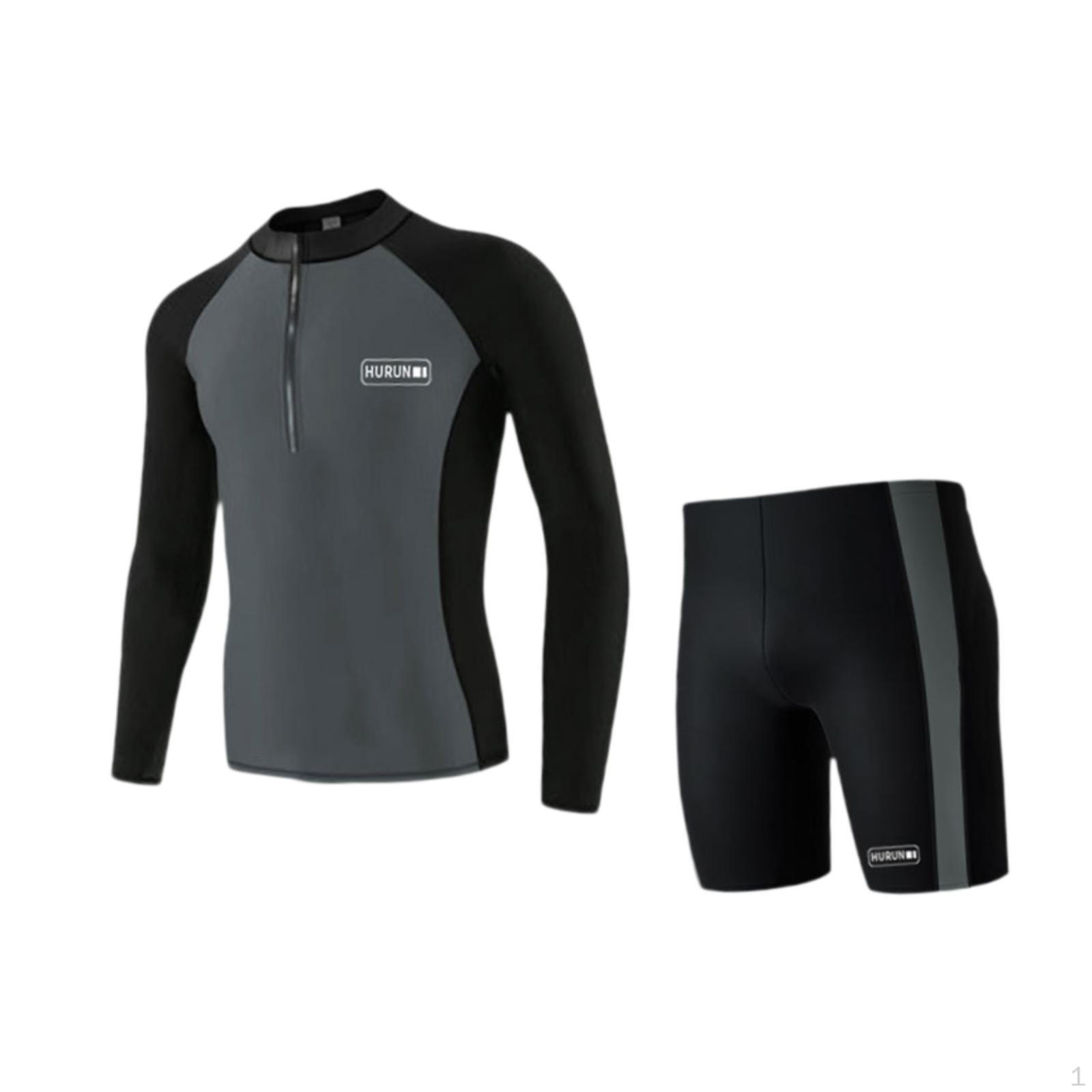 

Wetsuit for Men Diving Suit Top and Shorts Canoeing Scuba Surfing XL