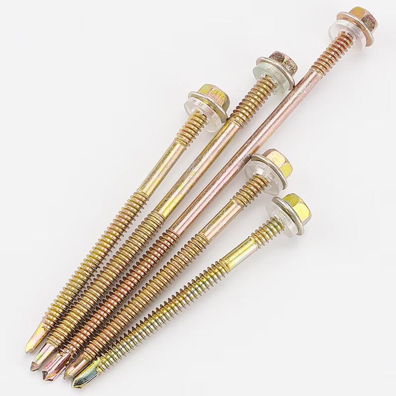 Haisidick Hex Head Self-Drilling Tapping Screws
