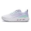 Li Ning Yuedong 1.0 Comfortable Durable Breathable Low-Top Running Shoes Women Running Shoes White Purple ARST032-1