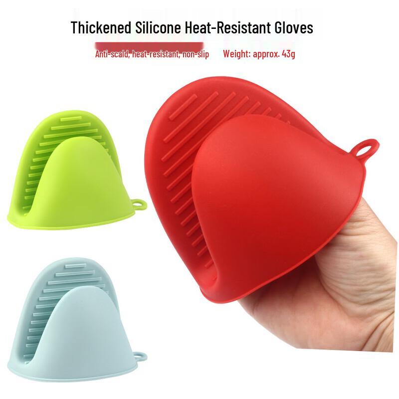 Thick Silicone Heat Resistant Kitchen Mitt