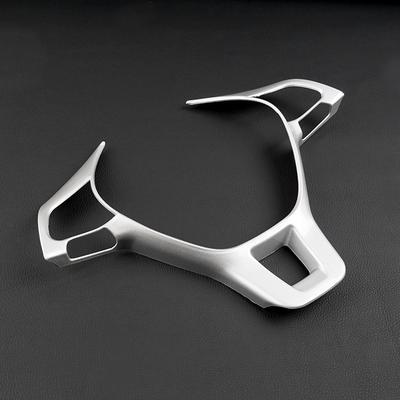 Car Accessories ABS Carbon Fiber Pattern Steering Wheel Cover Trim For VW Golf 7 MK7 Sharan New Polo Jetta Passat B8 Tiguan 2017