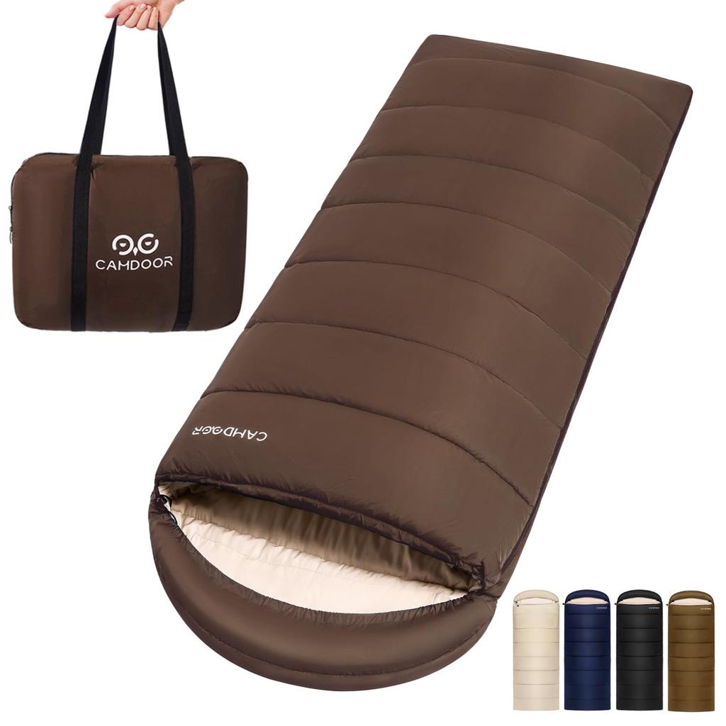 CAMDOOR 30 seconds Sleeping down sleeping envelope 320T camping sleeping to cold all sleeping in the disaster mountain for indoor and storage bag