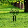 Metal Memorial Garden Stake, Personalized Name Gift, Remembrance Plaque for Mother, Sympathy Decor