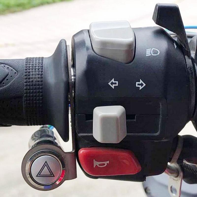 Headlamp Spotlight Button Switch Bracket Motorbike Modification Accessories Universal 22mm Handlebar Mounted Bracket
