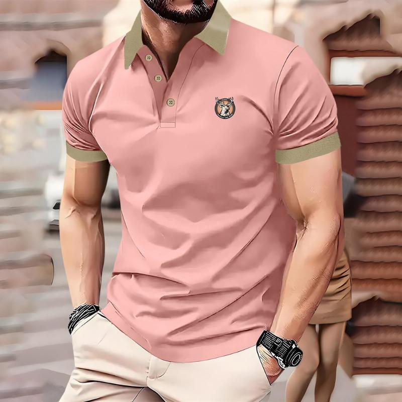 New In Tops Tees Men's Polo Shirt Men's Sports Short-sleeved Summer Shirt For Mant High-end Oversized Clothing Polo Shirt Man