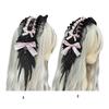 Stylish Bowknot Embellished Headpiece Elegant Hair Jewelry Lolita Hairband Great for Enhancing Your Look at Event