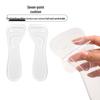 Washable Silicone Three-Quarter Insole: Soft, Self-Adhesive, Reusable Comfort for High Heels