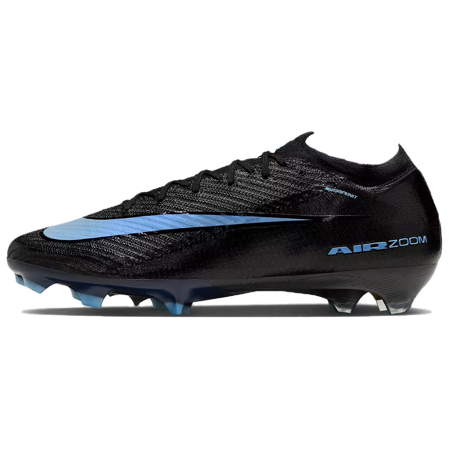 

Nike Mercurial Vapor 16 Elite Abrasion Resistant Soccer Shoes Unisex Black Blue Sneakers FQ1457-001 42